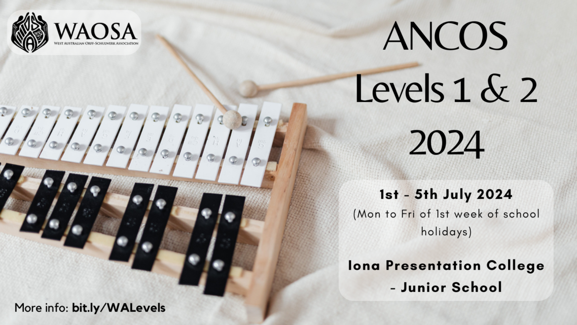 ANCOS Level Courses 1 to 2